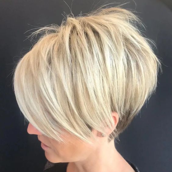 Short, Textured Bob
