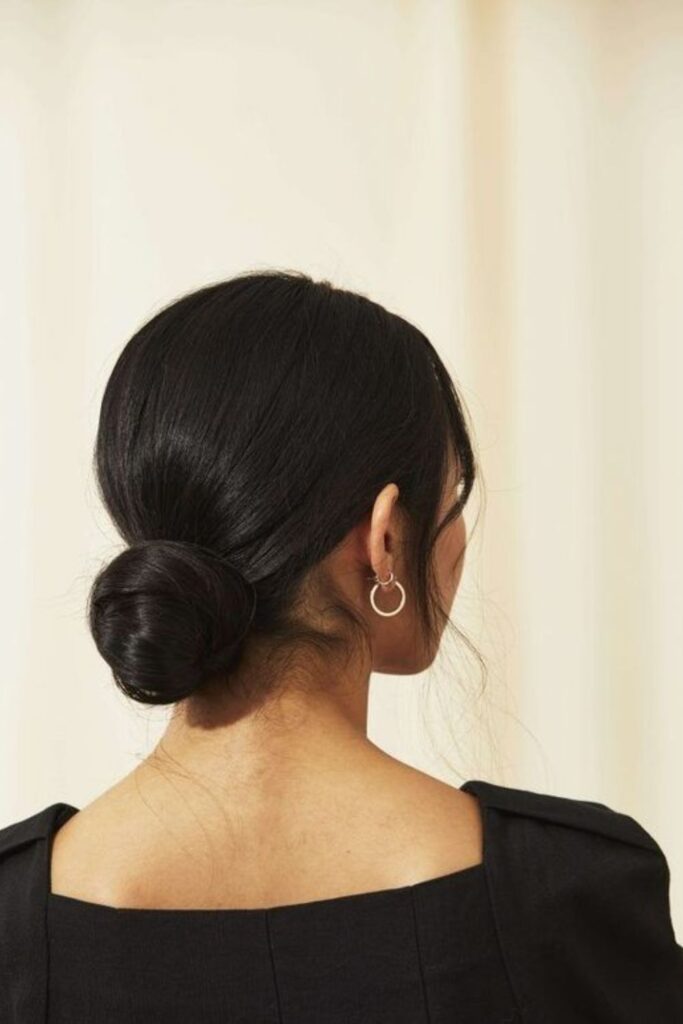 Sleek Low Bun