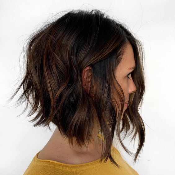 Textured Inverted Bob