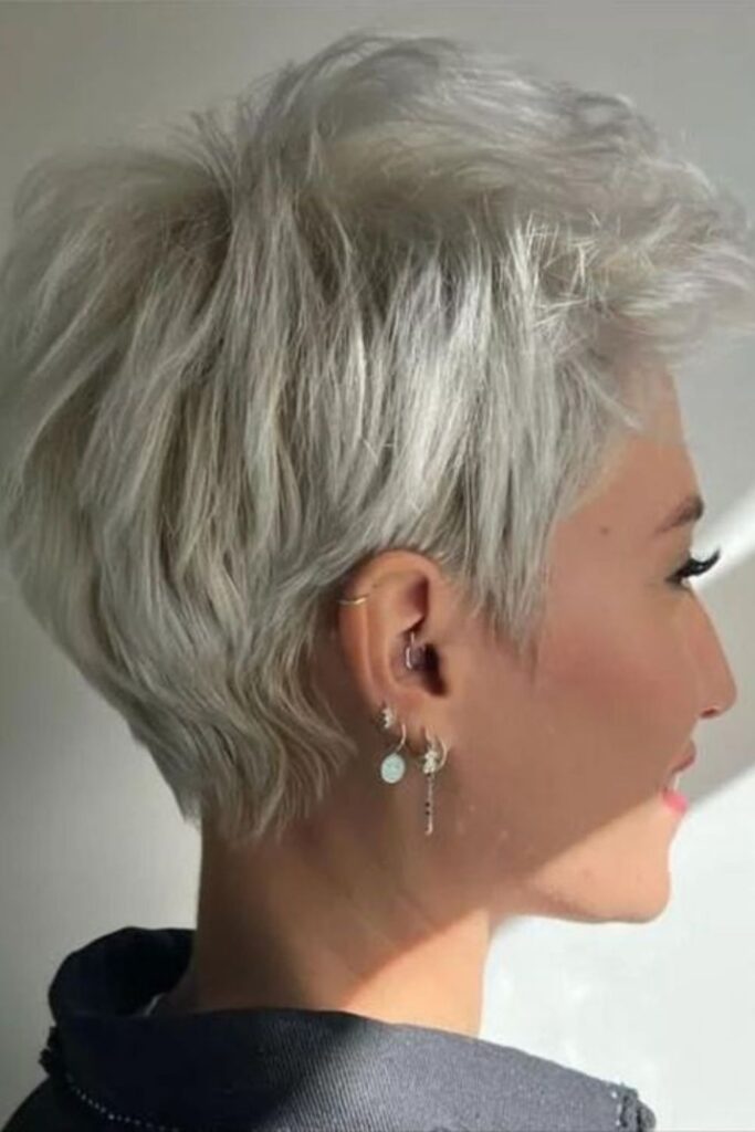 Textured Pixie Cut