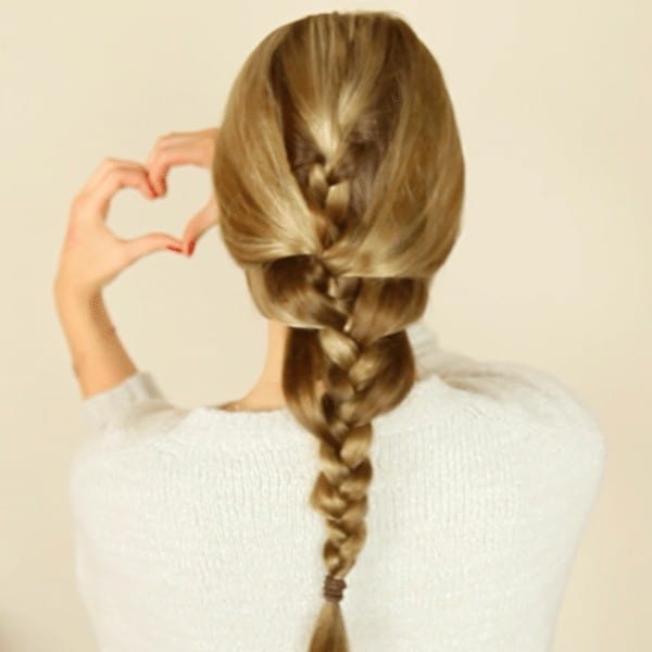 The Relaxed Fishtail Braid