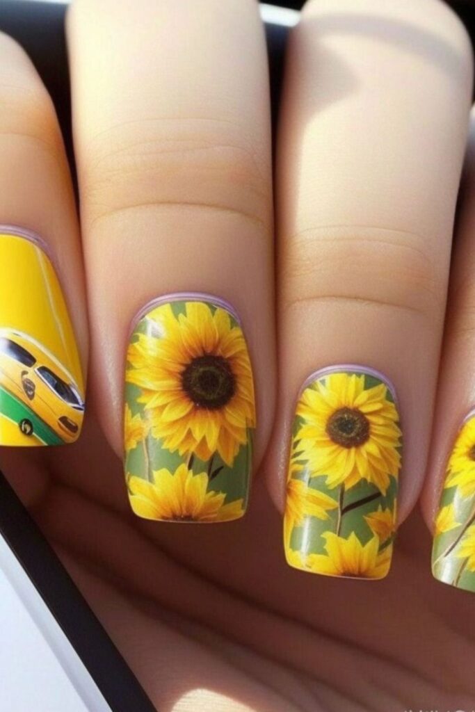 Tropical Sunflowers