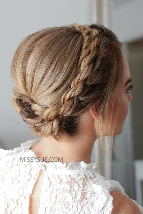 Twisted Crown Braid