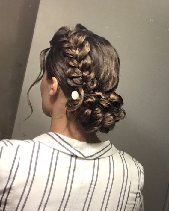 Twisted Updo Effortless Grace