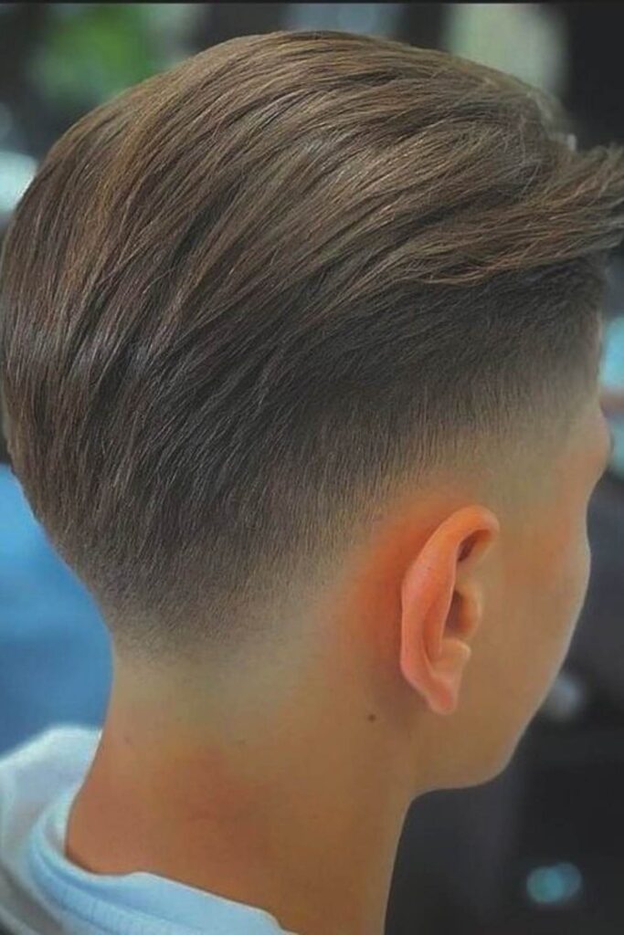 Slicked-Back Undercut
