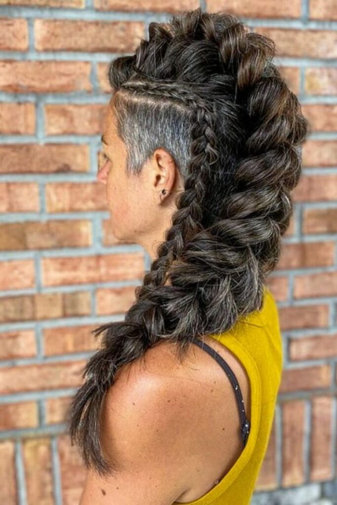 Viking Undercut Braid