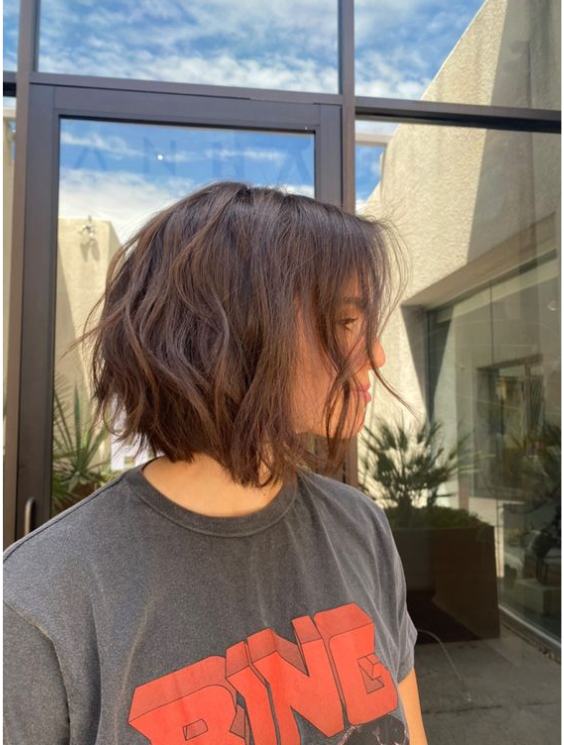 Wavy Textured Bob