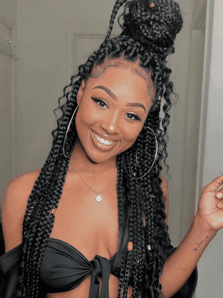 Goddess Box Braids